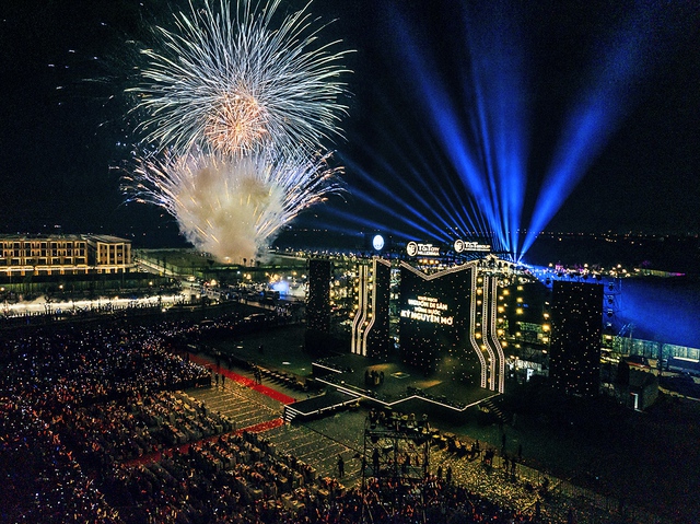 Mãn nhãn màn trình diễn 1.000 drone tại TP.Thiên niên kỷ T&T City Millennia Tây Ninh - Ảnh 10.