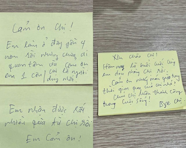 Điều tử tế từ những mẩu giấy nhắn gửi đồng nghiệp 'bí ẩn' - Ảnh 2.