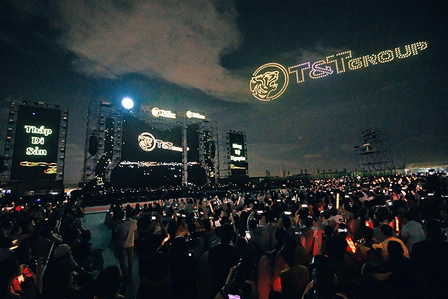 Mãn nhãn màn trình diễn 1.000 drone tại TP.Thiên niên kỷ T&T City Millennia Tây Ninh - Ảnh 5.