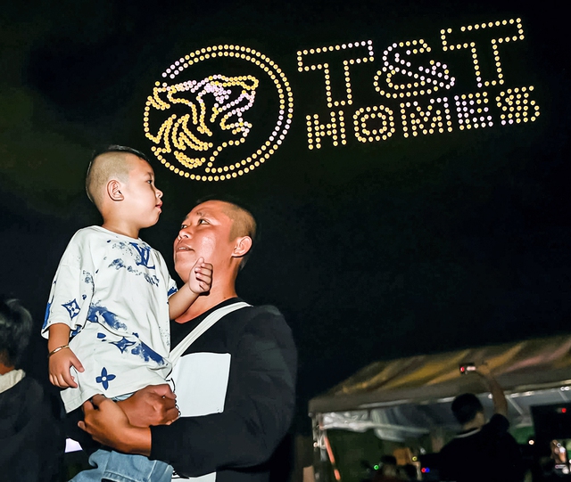 Mãn nhãn màn trình diễn 1.000 drone tại TP.Thiên niên kỷ T&T City Millennia Tây Ninh - Ảnh 8.