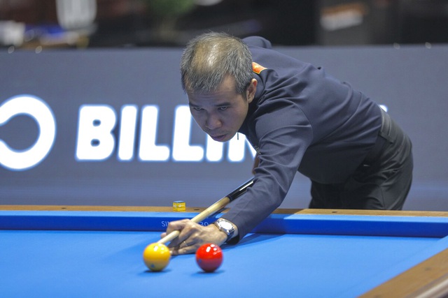 Billiards: Trần Quyết Chiến thắng nghẹt thở, số 1 thế giới bị loại sốc- Ảnh 1.