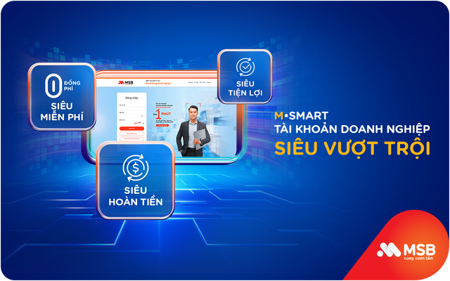Doanh nghiệp tiết kiệm hàng chục triệu đồng mỗi tháng với gói tài khoản M-Smart - Ảnh 1.