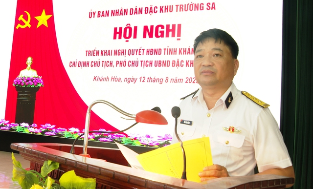 Khánh Hòa chỉ định lãnh đạo Đặc khu Trường Sa - Ảnh 2.