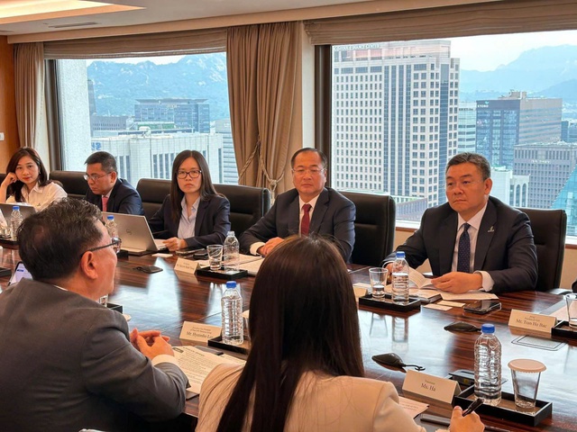 Petrovietnam v&agrave; Doosan Enerbility th&uacute;c đẩy hợp t&aacute;c năng lượng v&agrave; chuyển đổi xanh - Ảnh 1.