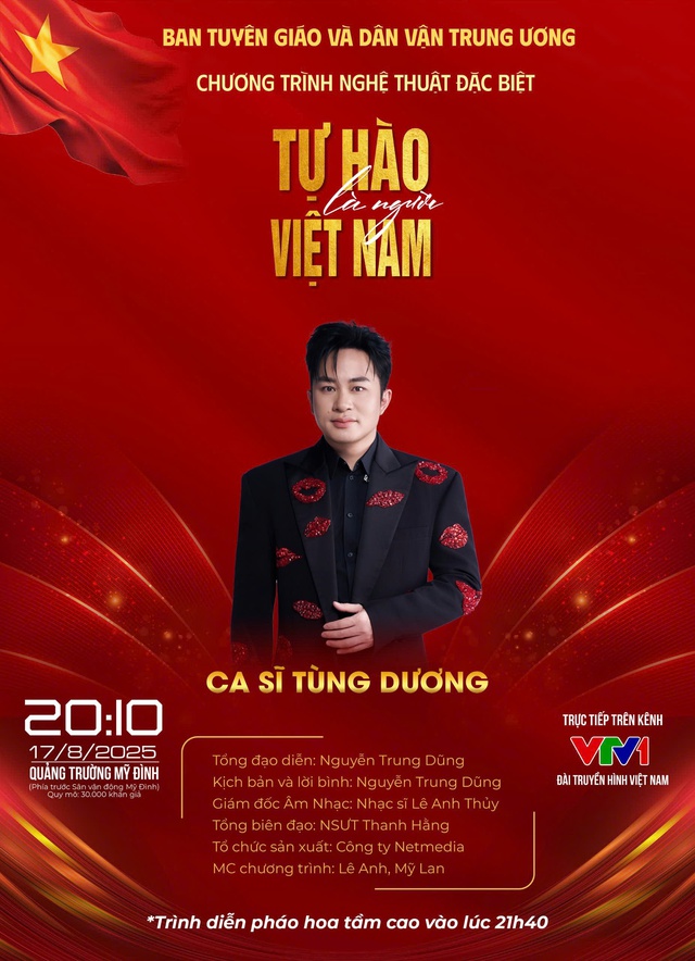 Tùng Dương, Hòa Minzy hát ở concert 3 vạn khán giả 'Tự hào là người Việt Nam'

- Ảnh 1.