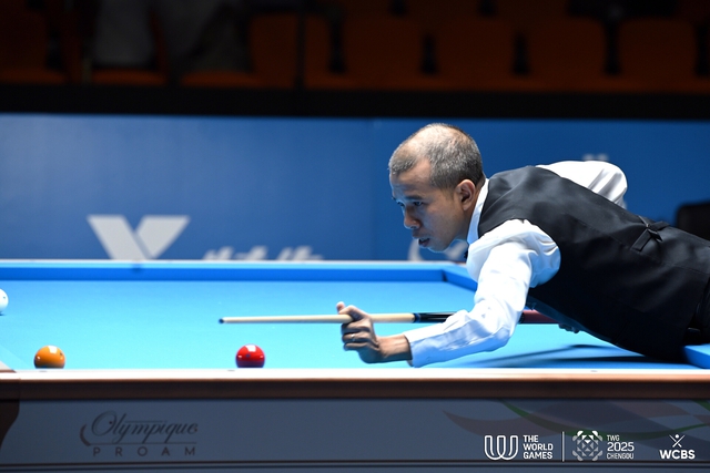 Billiards: Rượt đuổi nghẹt thở, Trần Quyết Chiến thua tiếc nuối thần đồng Hàn Quốc- Ảnh 1.