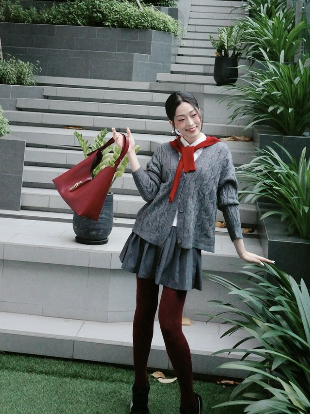 Lên đồ nhỏ xinh với cardigan cho những ngày chớm thu - Ảnh 8.