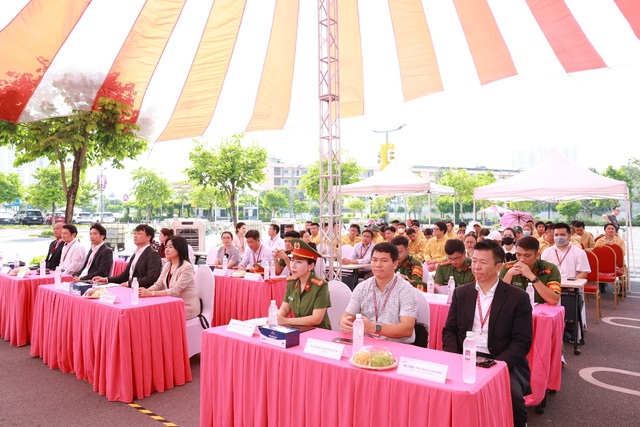 Hội thao PCCC tại AEONMALL Hà Đông: Chung tay vì môi trường mua sắm an toàn - Ảnh 1.