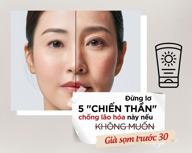 Update 5 ‘chiến thần’ chống lão hóa này nếu không muốn già sọm trước 30