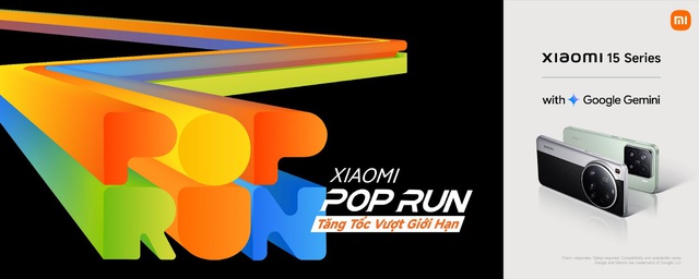 Xiaomi POP Run 2025 lần đầu tiên ra mắt giải bán marathon
