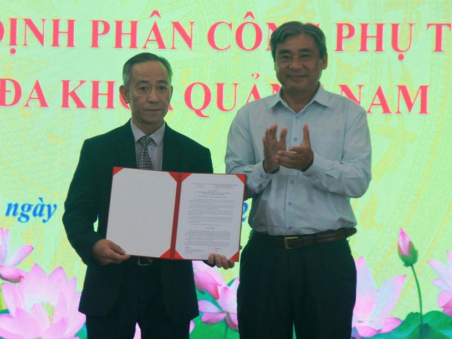 Đà Nẵng: Ông Nguyễn Ngọc Văn Khoa được giao phụ trách Bệnh viện đa khoa Quảng Nam- Ảnh 1.