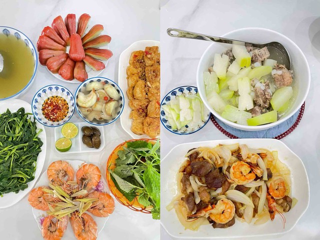 Con dâu hạnh phúc với những món quà quê từ nhà chồng - Ảnh 3.