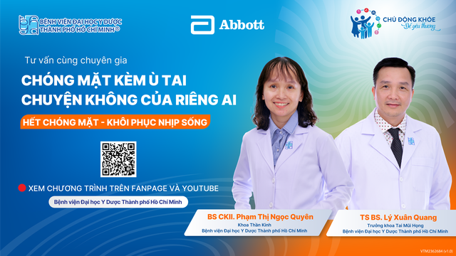 Chủ động chẩn đoán, điều trị chóng mặt ù tai từ gốc tại Bệnh viện Đại học Y Dược TP.HCM - Ảnh 1.