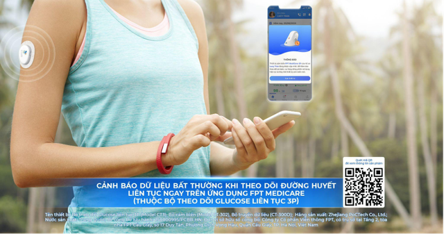 Máy đo đường huyết 3P FPT ra mắt tính năng cảnh báo dữ liệu bất thường- Ảnh 1.