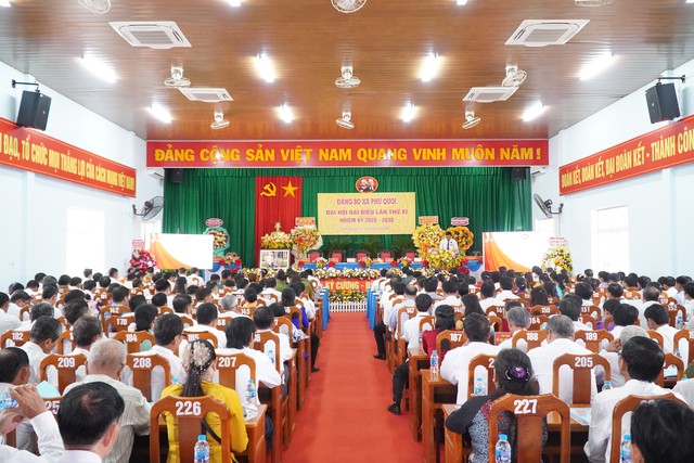 Nhiều giải pháp bứt phá tại Đại hội đại biểu Đảng bộ xã Phú Quới - Ảnh 3.