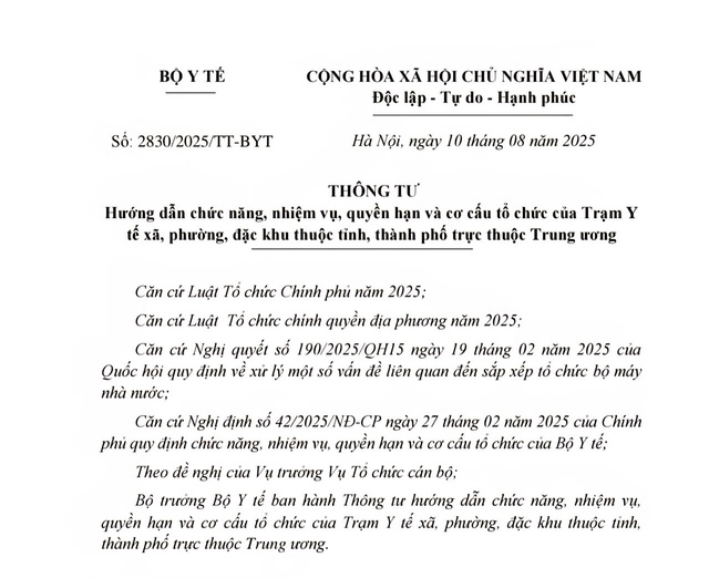 Cảnh b&aacute;o xuất hiện th&ocirc;ng tư giả mạo Bộ Y tế- Ảnh 2.