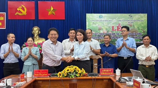Măng Đen bắt tay doanh nghiệp kiến tạo vùng nguyên liệu xanh- Ảnh 1.