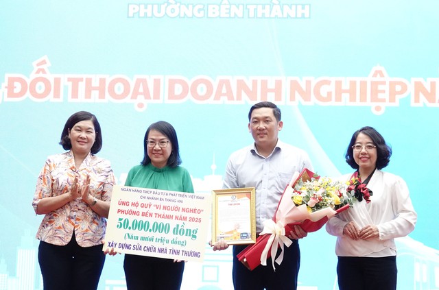 Lần đầu tiên phường Bến Thành đối thoại cùng doanh nghiệp - Ảnh 4.