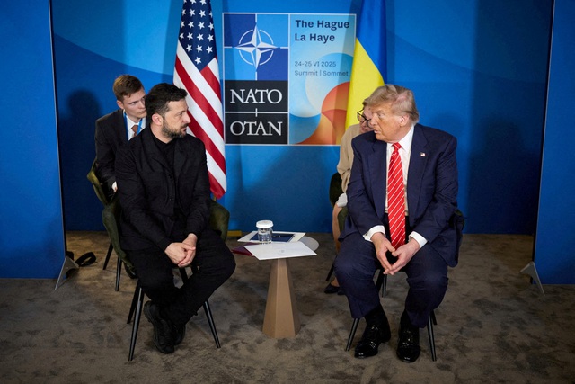 Ông Trump khuyên ông Zelensky nên đồng ý thỏa thuận với Nga- Ảnh 1.