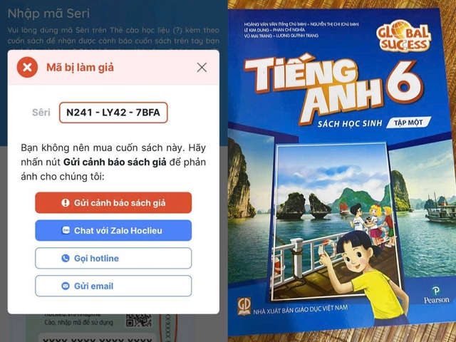 Thêm nhiều trường học ở Hà Nội bị phụ huynh nghi phát sách giả - Ảnh 2.