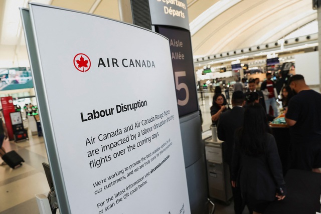 Hãng hàng không lớn nhất Canada dừng mọi hoạt động vì 10.000 nhân viên đình công- Ảnh 3.