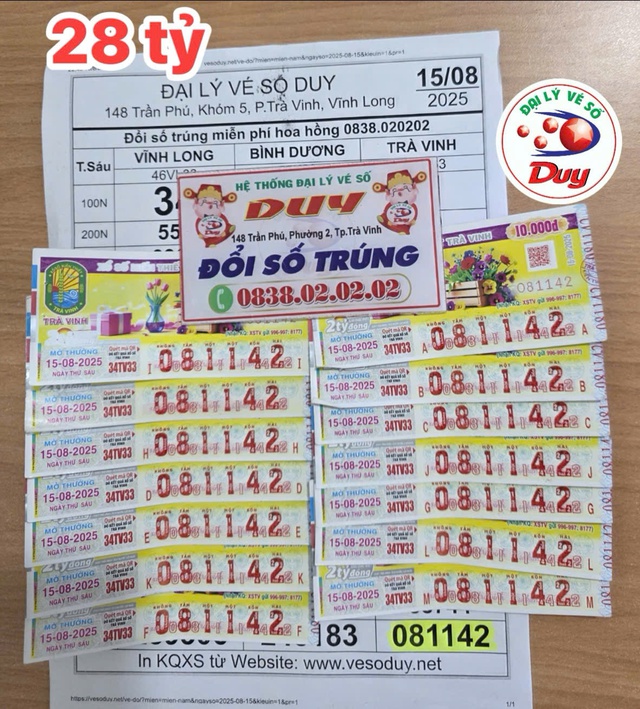 Mua 14 tờ vé số ở miền Tây trúng độc đắc, khách nhận 28 tỉ ở TP.HCM - Ảnh 1.