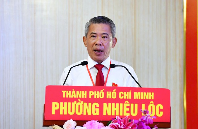 TP.HCM: Nguyên Chủ tịch quận 3 Võ Văn Đức làm Bí thư phường Nhiêu Lộc- Ảnh 1. TP.HCM: Nguyên Chủ tịch quận 3 Võ Văn Đức làm Bí thư phường Nhiêu Lộc- Ảnh 1.