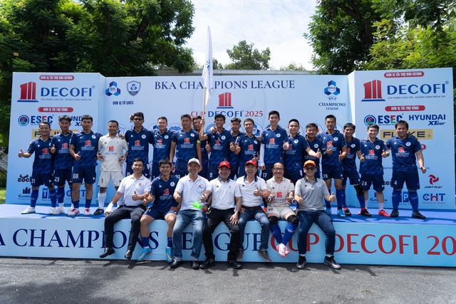 Kỷ lục cầu thủ đăng ký tại giải bóng đá BKA Champions League 2025- Ảnh 9. Kỷ lục cầu thủ đăng ký tại giải bóng đá BKA Champions League 2025- Ảnh 9.