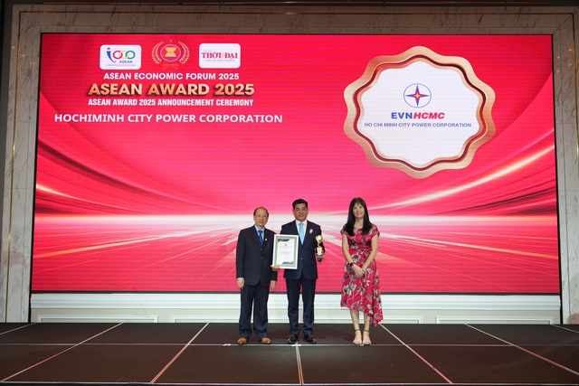 EVNHCMC được vinh danh tại ASEAN Award 2025 - Ảnh 1.