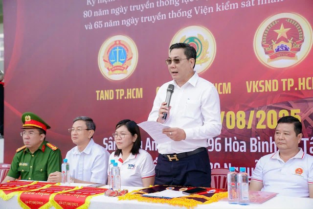 Sôi nổi giải bóng đá tư pháp mở rộng năm 2025- Ảnh 3.