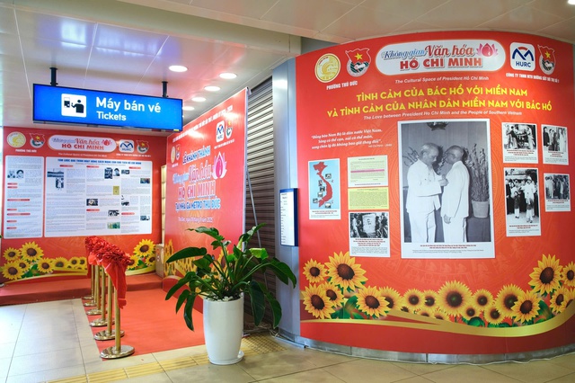 &ldquo;Trạm dừng&rdquo; đầy &yacute; nghĩa ở nh&agrave; ga metro- Ảnh 2.