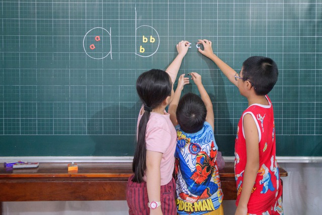 Lớp dạy tiếng Anh vui h&egrave;- Ảnh 2.