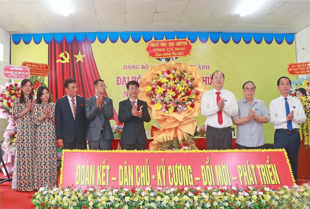 Cà Mau: Lần đầu tiên có Đảng bộ tổ chức đại hội 'không giấy'- Ảnh 1. Cà Mau: Lần đầu tiên có Đảng bộ tổ chức đại hội 'không giấy'- Ảnh 1.