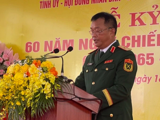 Kỷ niệm 60 năm Chiến thắng Vạn Tường: Từ đất lửa đến khát vọng mới- Ảnh 4.