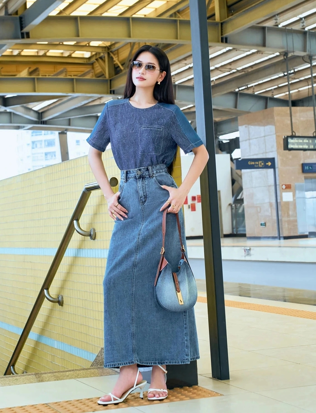 Phá vỡ giới hạn với 4 công thức phối chân váy công sở- Ảnh 1. Phá vỡ giới hạn với 4 công thức phối chân váy công sở- Ảnh 1.