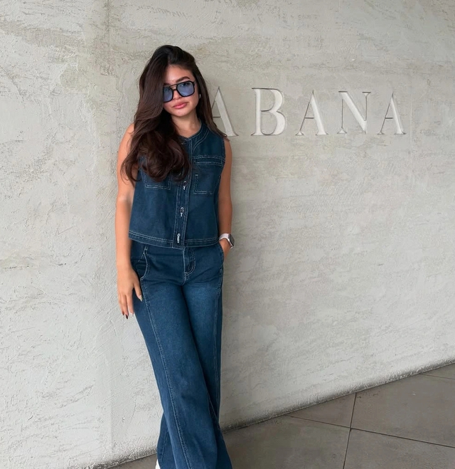 Áo gile denim, lựa chọn mới lạ cho những ngày gió thu- Ảnh 7.