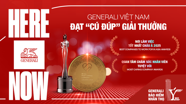 Generali Việt Nam được vinh danh tại HR Asia Awards 2025 - Ảnh 1.