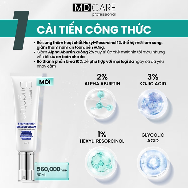 Top 10 kem dưỡng trắng da &lsquo;đen cỡ n&agrave;o&rsquo; cũng bật tone s&aacute;ng hồng, tươi trẻ - Ảnh 3.