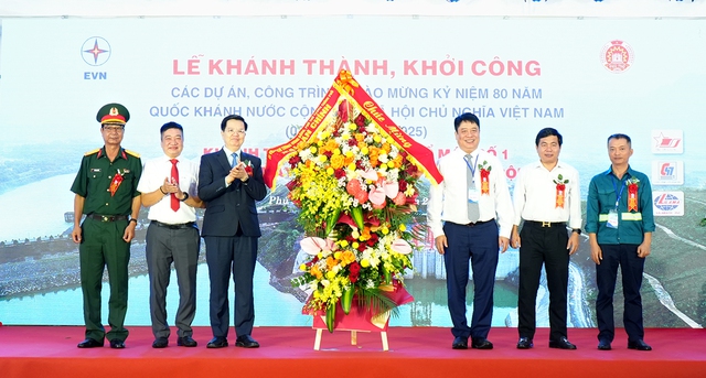 EVN đồng loạt khánh thành, khởi công 3 dự án điện hơn 14.100 tỉ đồng- Ảnh 1.
