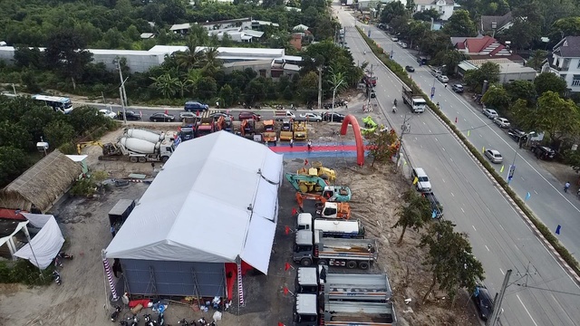 TP.HCM: Khởi c&ocirc;ng n&acirc;ng cấp mở rộng đường ĐT.748 v&agrave; x&acirc;y dựng hầm chui quốc lộ 13 - Ảnh 2.