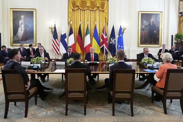Tổng thống Trump đã giới thiệu các nhà lãnh đạo châu Âu ra sao? - Ảnh 1.