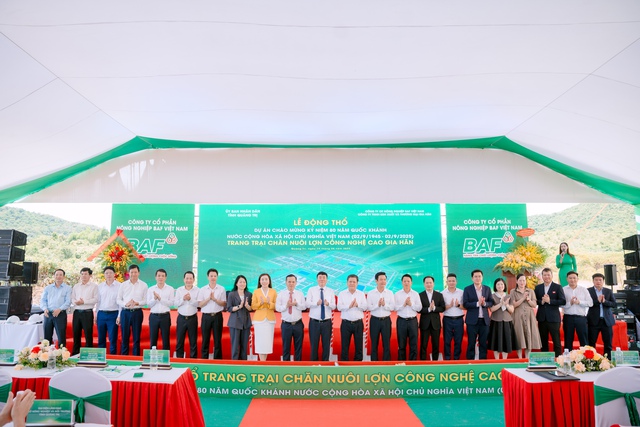 BAF động thổ trang trại nuôi heo 2.000 tỉ tại Quảng Trị- Ảnh 1.