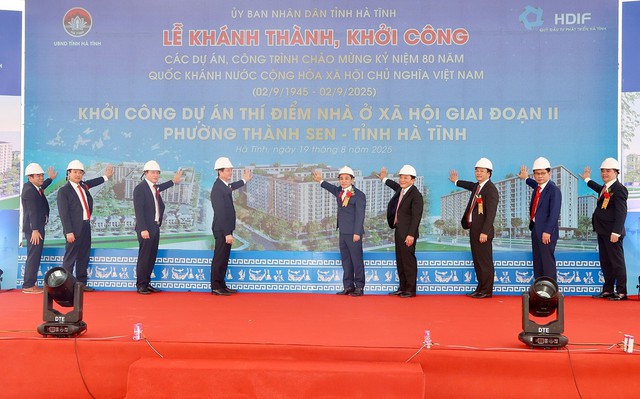 Hà Tĩnh đồng loạt khởi công 3 dự án trọng điểm gần 14.000 tỉ đồng - Ảnh 2.