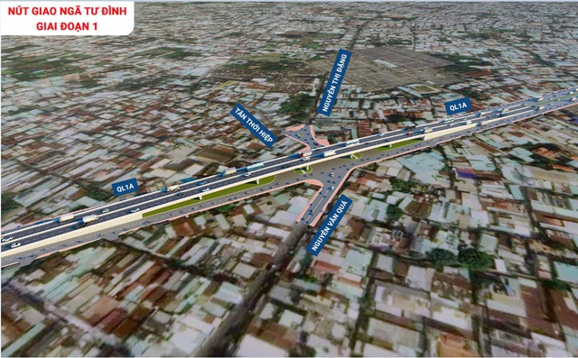 Chính thức khởi công nút giao gần 400 tỉ chống ùn tắc cửa ngõ tây bắc TP.HCM - Ảnh 2.
