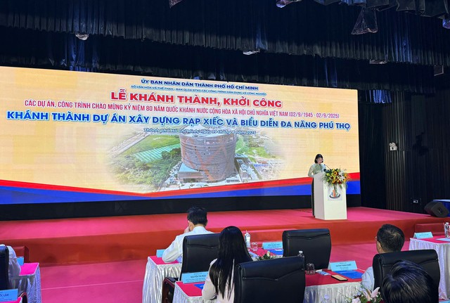 TP.HCM: Cận cảnh Rạp xiếc v&agrave; biểu diễn đa năng Ph&uacute; Thọ gần 1.400 tỉ đồng- Ảnh 1.