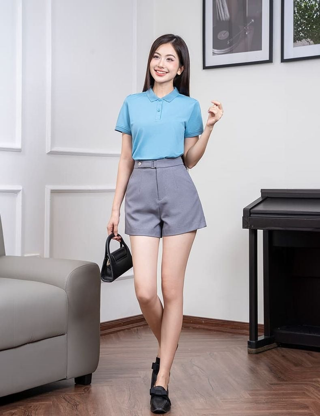 Áo polo và quần shorts, bộ đôi tạo nên vẻ sành điệu đầy cuốn hút- Ảnh 3.