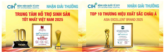 Bệnh viện Quốc tế City đón nhận giải thưởng danh giá, khẳng định vị thế tiên phong- Ảnh 1.