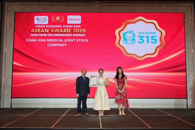 Hệ Thống Y Tế Nhi Đồng 315 được vinh danh trong Diễn đàn Kinh tế ASEAN - Ảnh 3.