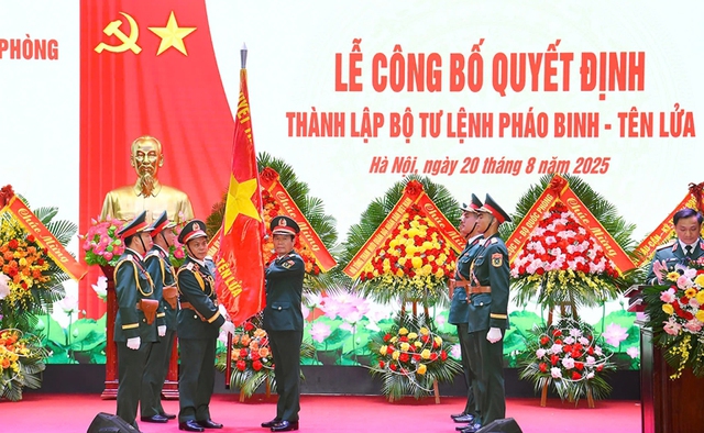 Thành lập Bộ Tư lệnh Pháo binh - tên lửa - Ảnh 1.