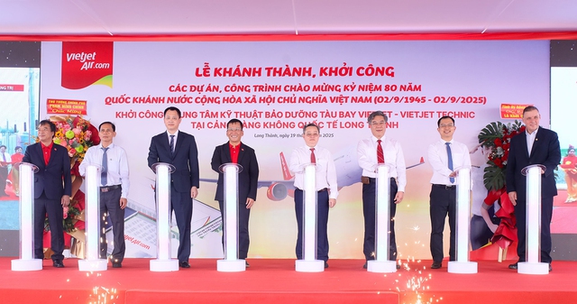 Vietjet khởi công Trung tâm Kỹ thuật Bảo dưỡng tàu bay  tại Long Thành- Ảnh 2.